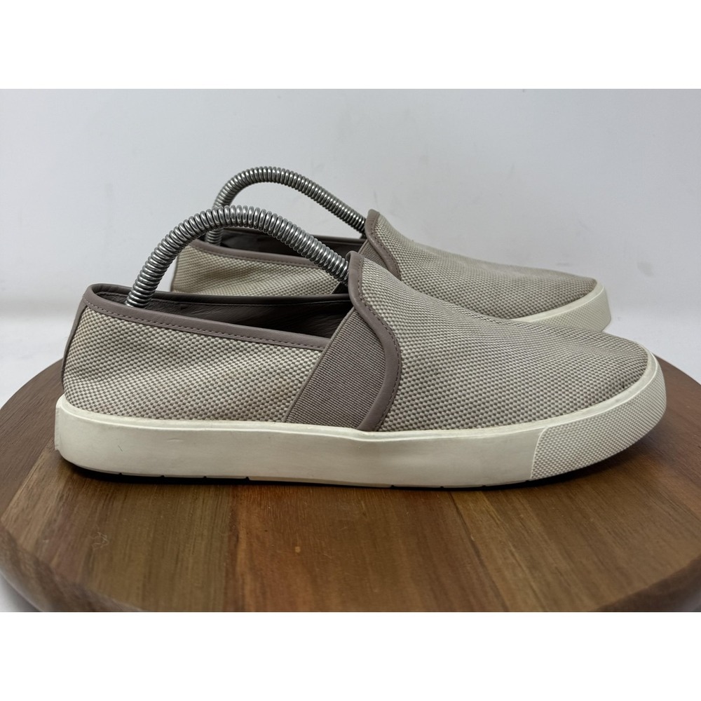 Vince Shoes Womens Size 6 Taupe Slip-On Mesh Leather Casual Comfort Sneakers